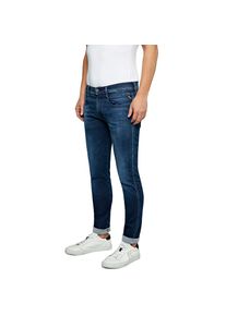 Replay, Herren, &raquo;ANBASS HYPERFLEX BIO&laquo; mit Stretch-Anteil, dunkelblau, washed, 33, L&auml;nge 30, Jeans von Replay