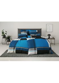 Goodproduct, GOODproduct Bettw&auml;sche &raquo;NINA, in verschiedenen Qualit&auml;ten&laquo; 2 Stk. in den Gr&ouml;ssen: 135x200 oder 155x220 cm, petrol, Linon, Obermaterial: 