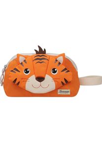 Samsonite, Unisex, Kulturbeutel &raquo;HAPPY SAMMIES TIGER TOBY&laquo;, orange, wei&szlig;, B/H/T: 14cm x 9cm x 22cm, Abmessungen: 14 cm (B) x 9 cm (H) x 22 cm (T)