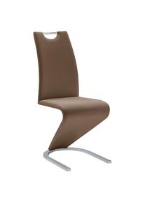 MCA furniture, MCA furniture &raquo;Amado, TOPSELLER!&laquo; (Set) 4 Stk.2er-, 4er-, 6er-Set, Stuhl belastbar bis 120 Kg, braun, chrom, B/H/T: 45 cm x 102 cm x 62