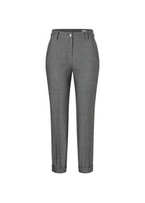 MAC, Unisex, MAC &raquo;CHINO turn up&laquo;, anthrazit stripes, 34, N-Gr, Hose CHINO turn up von MAC