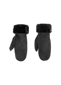 Pearlwood, Unisex, Pearlwood Lederhandschuhe &raquo;FIONA&laquo; Velourleder, Fausthandschuh, warm gef&uuml;ttert, schwarz, 7, Unisexhandschuhe von Pearlwood