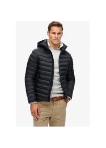 Superdry, Herren, Steppjacke &raquo;HOODED FUJI SPORT PADDED JKT&laquo; mit Kapuze, eclipse navy, M, Moderne Pufferjacke von Superdry