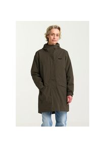 Jack Wolfskin, Unisex, 3-in-1-Funktionsmantel &raquo;WINTERDUNE 3IN1 COAT W&laquo; 3in1, wasserdicht, &Uuml;bergangsjacke, obsidian mos, S, Funktionsmantel von Jack 
