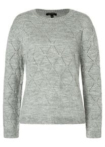 More & More MORE & MORE Pullover Damen, silbergrau, Gr&ouml;&szlig;e L