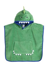 next Badeponcho Jungen Gr&ouml;&szlig;e 116 blau / gr&uuml;n / wei&szlig;