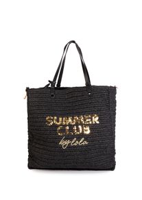 Lola Casademunt Strandtasche Damen Gr&ouml;&szlig;e One Size gold / schwarz