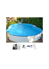 summer fun Achtformpool &raquo;Exklusiv&laquo;, (Set) wei&szlig;