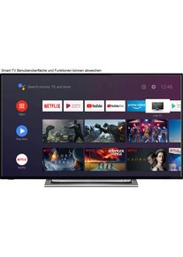 Toshiba LED-Fernseher &raquo;58UA3A63DG&laquo;, 146 cm/58 Zoll, 4K Ultra HD, Smart-TV, HDR, Android TV silberfarben WLAN, Bluetooth, 4x HDMI, 2x USB, CI+...