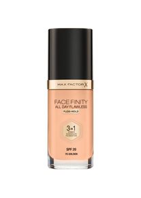 Max Factor Foundation &raquo;FACEFINITY All Day Flawless&laquo; beige 75 Golden Primer, Concealer und Foundation in Einem - f&uuml;r langanhaltende, hohe Deckkraft...