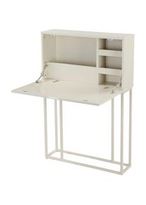 LeGer Home by Lena Gercke Stehpult &raquo;Ranya&laquo;, Home Office Schreibtisch mit viel Stauraum, H&ouml;he 112 cm beige creme