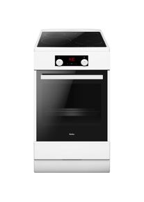 Amica Induktions-Standherd &raquo;SHI 905 150&laquo;, SHI 905 150 W, mit Teleskopauszug nachr&uuml;stbar, Steam Clean wei&szlig; Teleskopauszug nachr&uuml;stbar