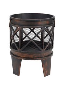 Tepro Feuerstelle &raquo;Gracewood&laquo;, BxLxH: 42x42x53 cm schwarz Feuerk&ouml;rbe