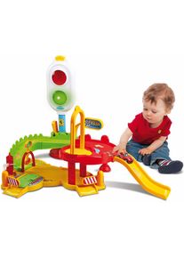 bbJunior Autorennbahn &raquo;Ferrari Test Rack&laquo; bunt Autorennbahnen