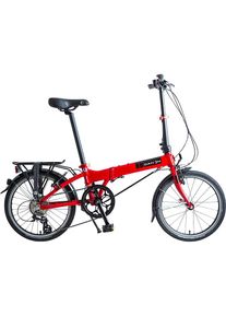 Dahon Faltrad &raquo;Mariner D8&laquo;, 8 Gang, Shimano, TX-35 Schaltwerk, Kettenschaltung rot Fahrrad