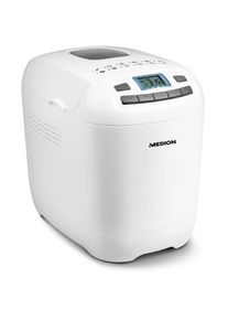 Medion&reg; Brotbackautomat &raquo;MD 18636 / 50063510&laquo;, 12 Programme, 650 W wei&szlig;