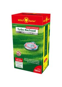 Wolf Garten WOLF-GARTEN Rasensamen &raquo;LR-S 100 Turbo-Nachsaat SCHATTEN&laquo; gr&uuml;n