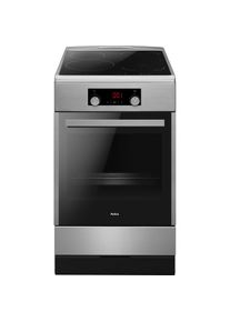 Amica Induktions-Standherd &raquo;SHI 905 150&laquo;, SHI 905 150 E, mit Teleskopauszug nachr&uuml;stbar, Steam Clean silberfarben Teleskopauszug nachr&uuml;stbar