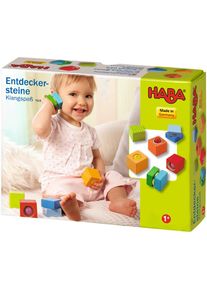 Haba Spielbausteine &raquo;Entdeckersteine, Klangspa&szlig;&laquo;, (6 St.), mit Soundeffekt, Made in Germany bunt Spielbausteine