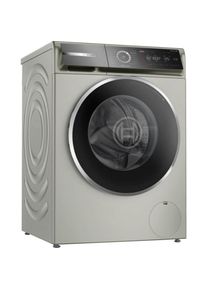 Bosch Waschmaschine &raquo;WGB2560X0&laquo;, Serie 8, WGB2560X0, 10 kg, 1600 U/min silberfarben Ferndiagnose: die schnelle smarte Hilfe wenn es drauf ankommt.