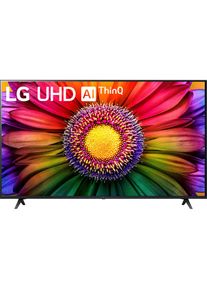 LG LED-Fernseher &raquo;65UR80006LJ&laquo;, 164 cm/65 Zoll, 4K Ultra HD, Smart-TV schwarz Unterst&uuml;zt WOW Interface