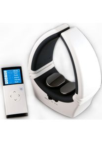 Maximex Nacken-Massageger&auml;t &raquo;Nackenmasseur&laquo;, 4fach Wellness-Power f&uuml;r beanspruchte Nackenpartie schwarz-wei&szlig; Personen mit Herzschrittmachern,...
