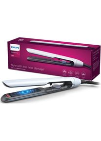 Philips Gl&auml;tteisen &raquo;Series 5000 BHS520/00&laquo;, Keramik-Beschichtung, mit ThermoShield-Technologie, Ionisierungsfunktion, 12 Einstellungen blau...