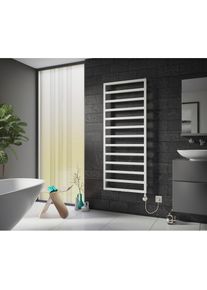 XIMAX Elektrischer Badheizk&ouml;rper &raquo;Pure, 870 mm x 600 mm&laquo;, 300 Watt, Heizstab Typ 4, Wei&szlig; wei&szlig;