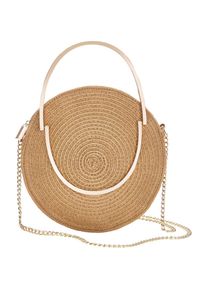 Lascana Umh&auml;ngetasche, kleine Strandtasche aus Bast VEGAN beige Taschen