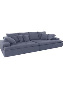 MR. COUCH Big-Sofa, wahlweise mit Kaltschaum (140kg Belastung/Sitz) und AquaClean-Stoff blau sky