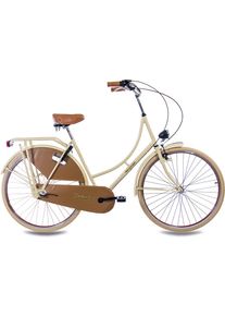 KCP Hollandrad &raquo;Deritus&laquo;, 3 Gang, Shimano, Nexus SG-3C41 Schaltwerk, Nabenschaltung, (1 tlg.) beige Fahrrad
