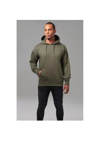 Urban Classics Kapuzenpullover &raquo;Herren Oversized Sweat Hoody&laquo; gr&uuml;n L olive Stylisher Sweat Hoody f&uuml;r M&auml;nner, einfarbig