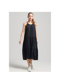 Superdry Sommerkleid, Jersey-Midikleid Im Vintage-Look schwarz L N-Gr Midikleid von Superdry