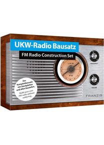 Franzis Experimentierkasten &raquo;UKW-Radio Bausatz zum Stecken&laquo; silberfarben