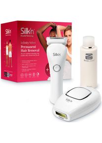 Silk'n SILK'N IPL-Haarentferner &raquo;Infinity Velvet&laquo;, 400.000 Lichtimpulse wei&szlig; Inkl. Bodylotion & Lady Shave