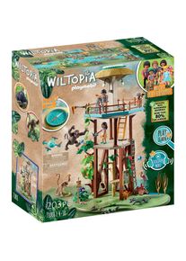 Playmobil&reg; Konstruktions-Spielset &raquo;Wiltopia - Forschungsturm mit Kompass (71008), Wiltopia&laquo;, (203 St.), teilweise aus recyceltem Material; Made in...