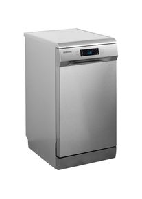 Samsung Standgeschirrsp&uuml;ler &raquo;DW50R4070FS/EC&laquo;, DW50R4070FS, 10 Ma&szlig;gedecke silberfarben Express 55 Minuten &ndash; Zeit ist kostbar