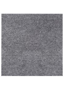ANDIAMO Teppichfliese &raquo;Skandi Nadelfilz&laquo;, rechteckig, 4 mm H&ouml;he, 40x40 cm, 25 St&uuml;ck (4 qm), 50 St&uuml;ck (8 qm) oder 100 St&uuml;ck (16 qm) grau