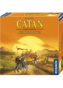 Kosmos Spiel &raquo;Erweiterung, Catan - St&auml;dte & Ritter 3-4 Spieler - Edition 2022&laquo;, Made in Germany bunt