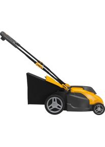 STIGA GARDEN Elektrorasenm&auml;her &raquo;Combi 340c&laquo;, Mulchfunktion gelb Ergonomischer klappbarer Holm und praktischer Tragegriff