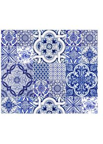 Wall-Art Herd-Abdeckplatte &raquo;K&uuml;che Herdabdeckplatte Portugal&laquo;, (Set, 2 tlg.) blau