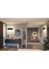 Paulmann Wandleuchte &raquo;Stine Smart Home Zigbee Tunable White 1.400lm / 410lm 13W dimmbar&laquo;, 1 flammig-flammig schwarz