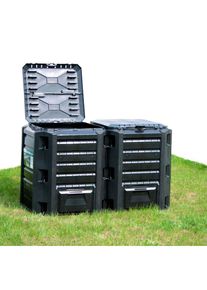 Prosperplast Komposter &raquo;800 l&laquo; schwarz