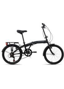 KS-Cycling KS CYCLING Faltrad &raquo;Cityfold&laquo;, 6 Gang, Shimano, Tourney Schaltwerk, Kettenschaltung grau Fahrrad