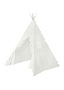 Roba&reg; Spielzelt &raquo;Tipi&laquo;, HxBxL: 156x110x177cm, Canvas wei&szlig;