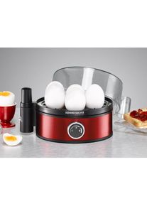 Rommelsbacher Eierkocher &raquo;ER 405/R&laquo;, f&uuml;r 7 St. Eier, 400 W rot metaliic-rot lackiert