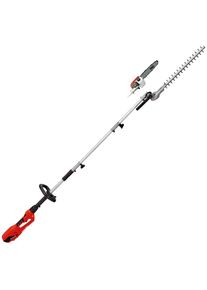 Einhell Teleskop-Heckenschere &raquo;GC-HC 9024 T&laquo;, mit Hochentaster rot Verstellbarer Tragegurt mit Schnellentriegelung