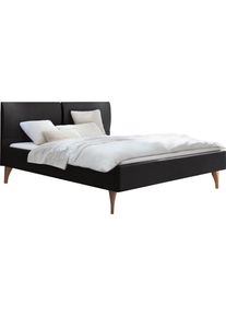 Hasena Polsterbett &raquo;Tamara&laquo;, Fu&szlig;farbe Kernbuche, Komforth&ouml;he, Fu&szlig;h&ouml;he 20 cm grau 329 Pepe anthrazit