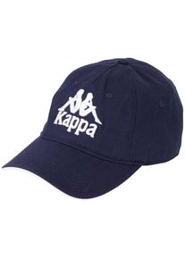 Kappa Baseball Cap, mit gesticktem Markenlogo blau dress blues L&auml;ssiges Cap von Kappa
