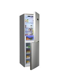 Beko K&uuml;hl-/Gefrierkombination &raquo;RCNA386E40ZXBN&laquo;, RCNA386E40ZXBN, 202, 5 cm hoch, 59, 5 cm breit silberfarben